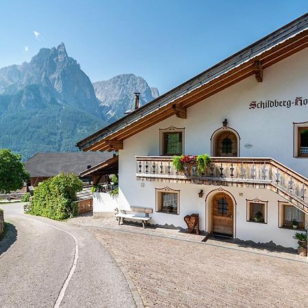 Schildberghof Panorama Lägenhet Seis am Schlern Exteriör bild