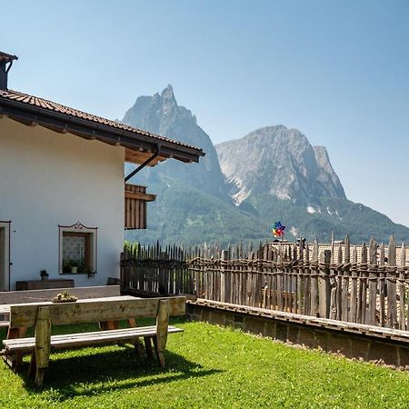 Schildberghof Panorama Lägenhet Seis am Schlern Exteriör bild