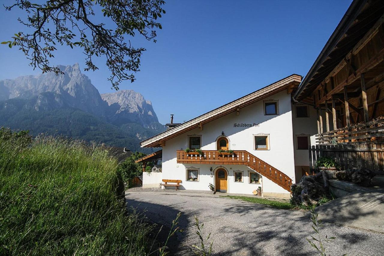 Schildberghof Panorama Lägenhet Seis am Schlern Exteriör bild