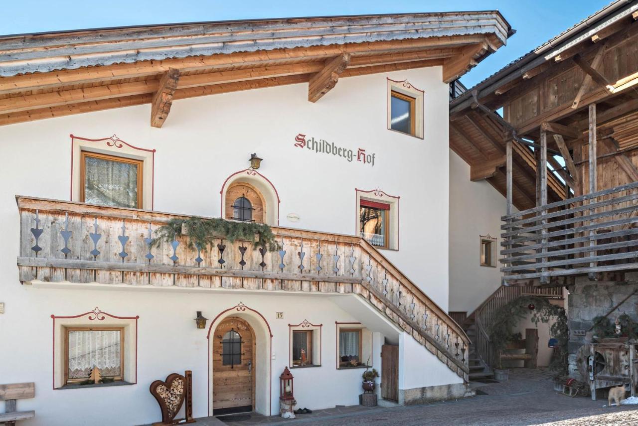 Schildberghof Panorama Lägenhet Seis am Schlern Exteriör bild